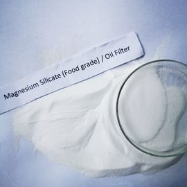Forma blanca de la partícula del polvo del filtro de aceite del silicato del magnesio para las comidas fritas